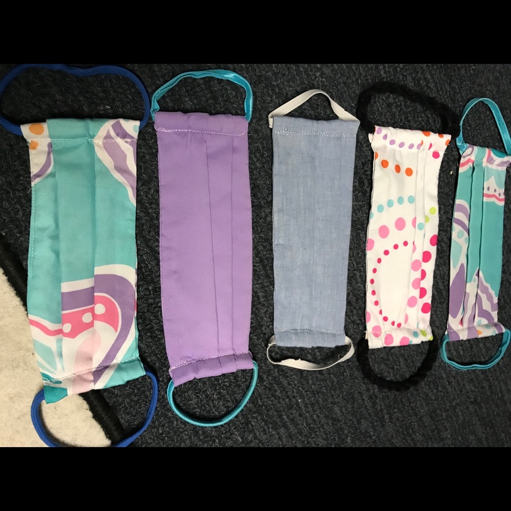 Home made colorful face masks. - Picture 1 of 8
